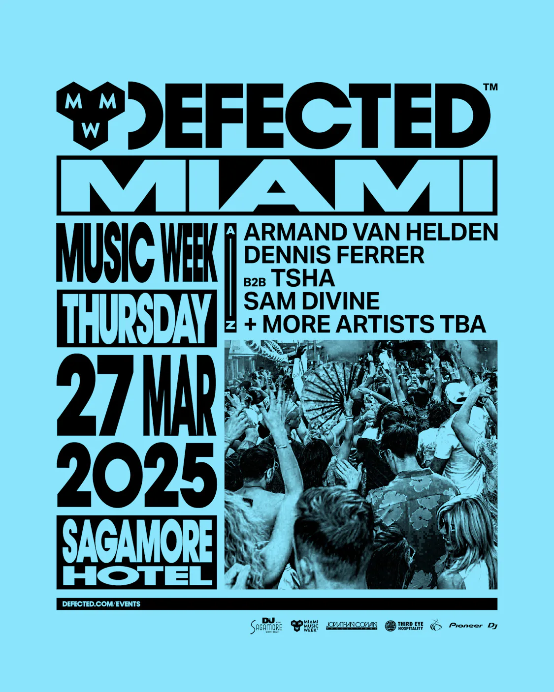 DEFECTED - MIAMI MUSIC WEEK 2025 - 5-DAY POOL PARTY SERIES
