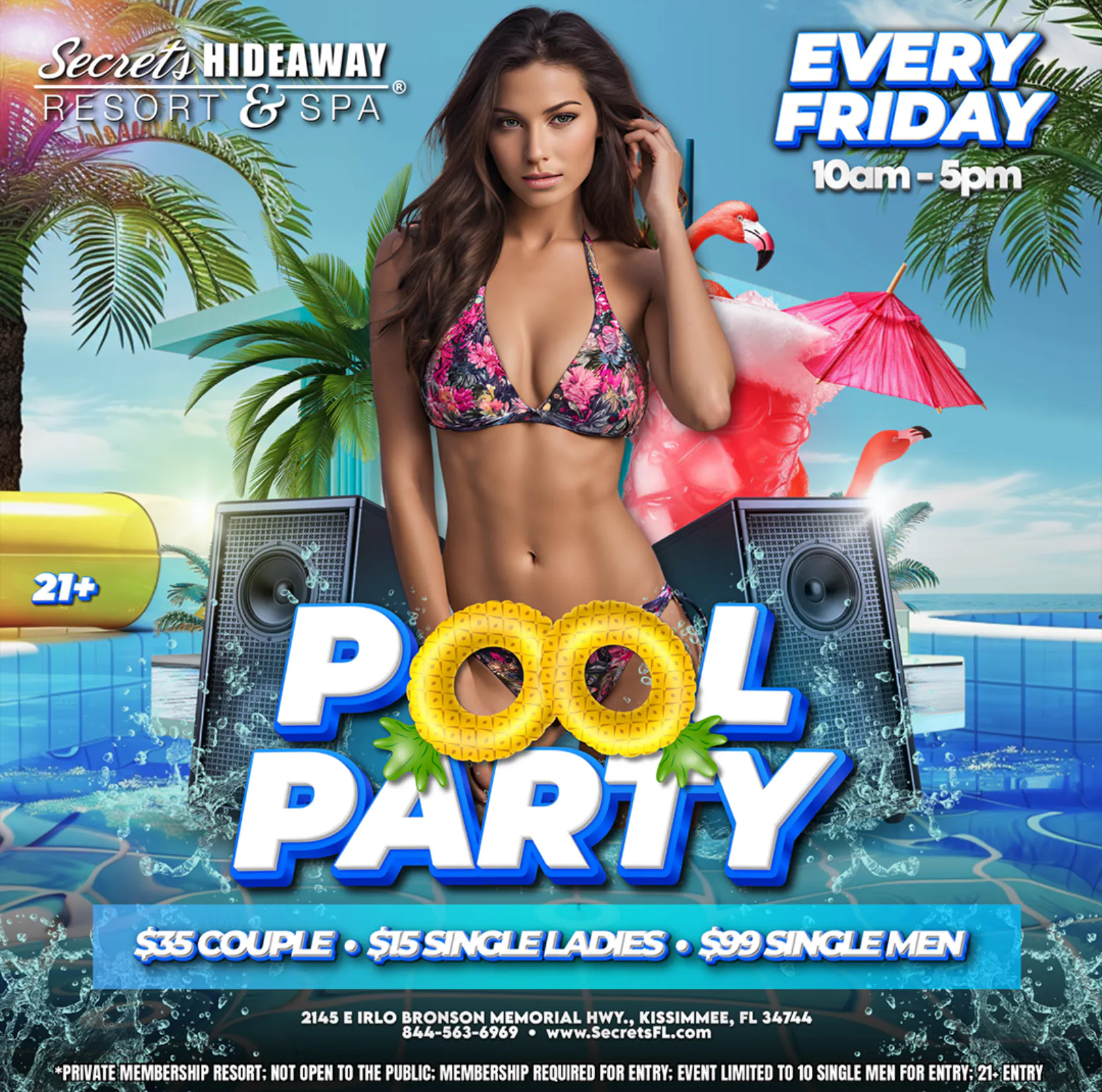 FRIDAY DAYTIME POOL PARTY