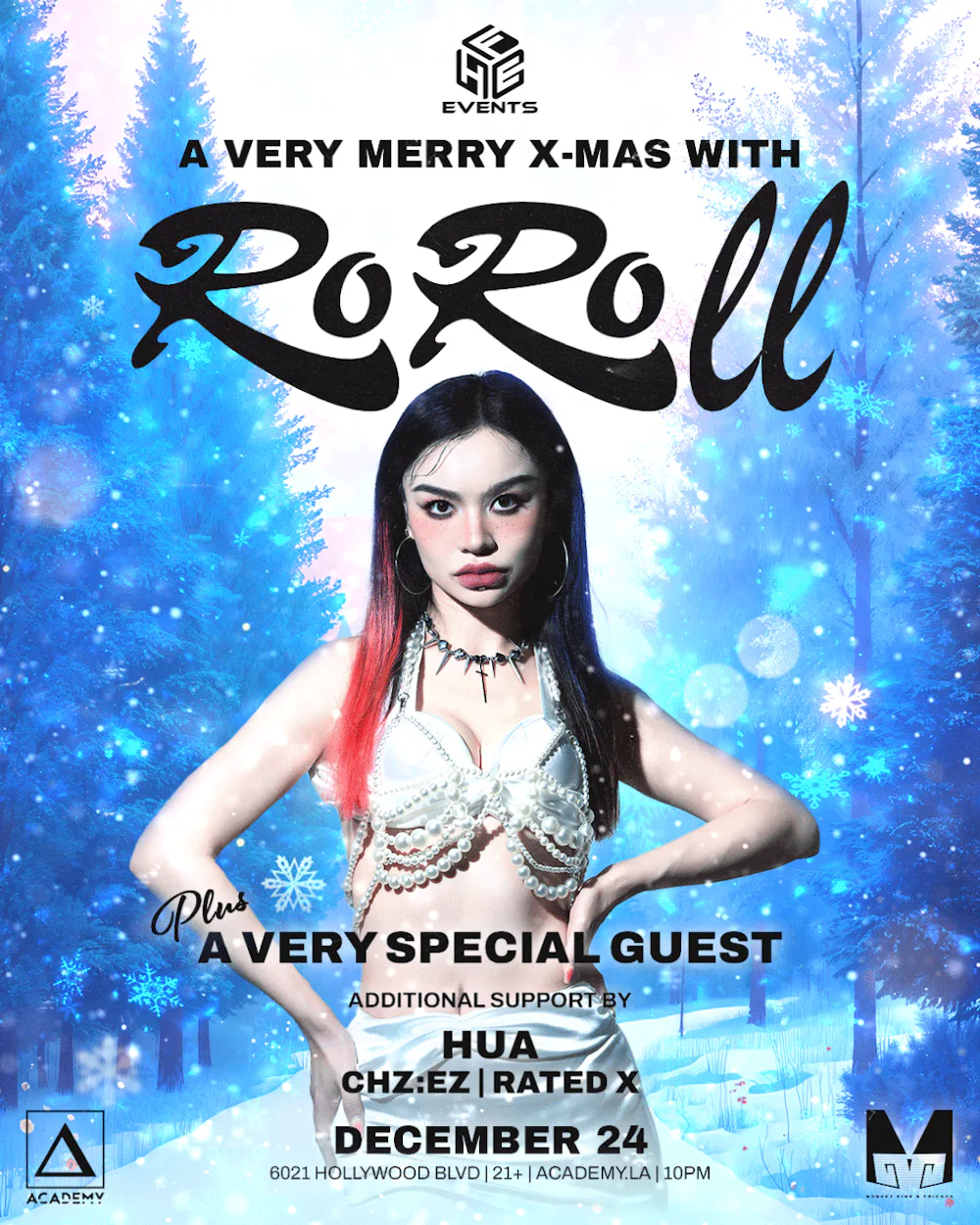 HFE presents: A Very Merry X-mas with RoRoll + Special Guest