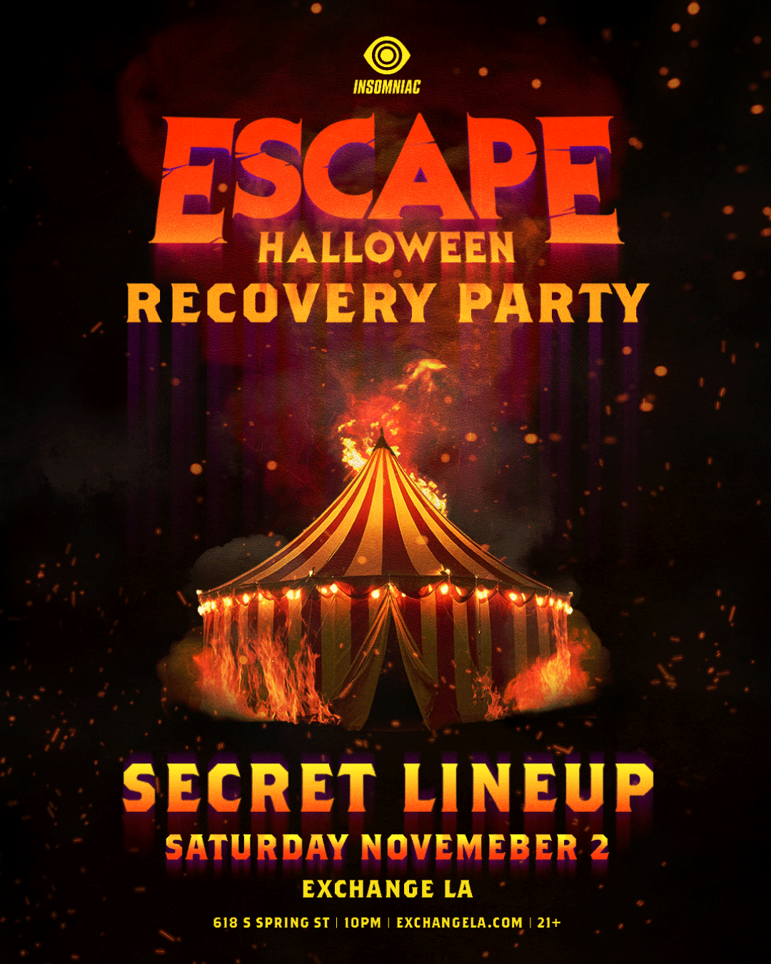 Escape Halloween Recovery Party