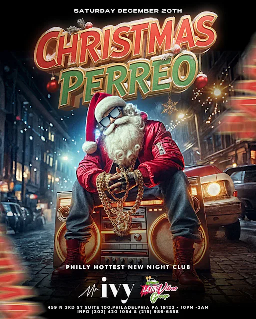 CHRISTMAS PERREO at Mr. Ivy