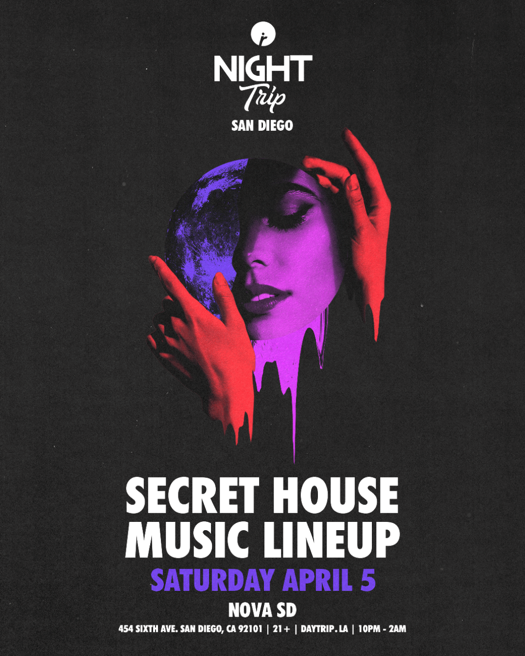 Night Trip: Secret House Music Lineup