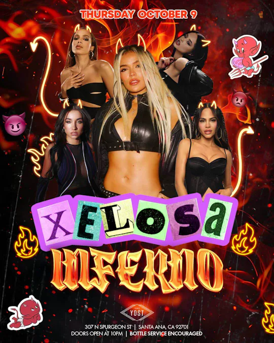 XELOSA INFERNO PARTY @ YOSTTHEATER