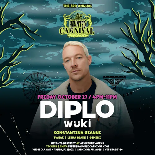 Haunted Carnival Friday w/ Diplo