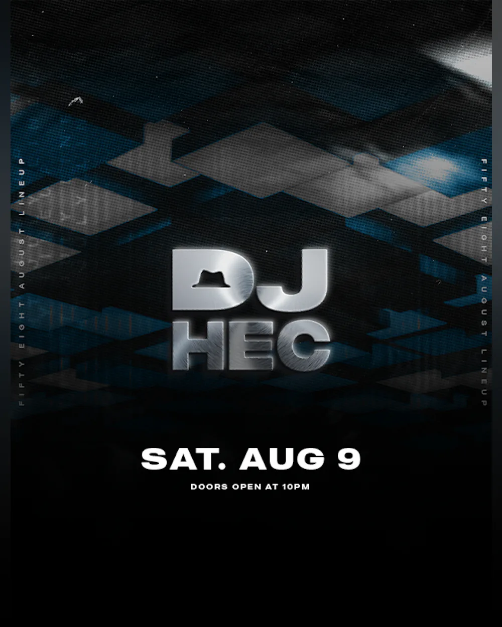 SATURDAY 08/09 | SOUNDS BY DJ HEC