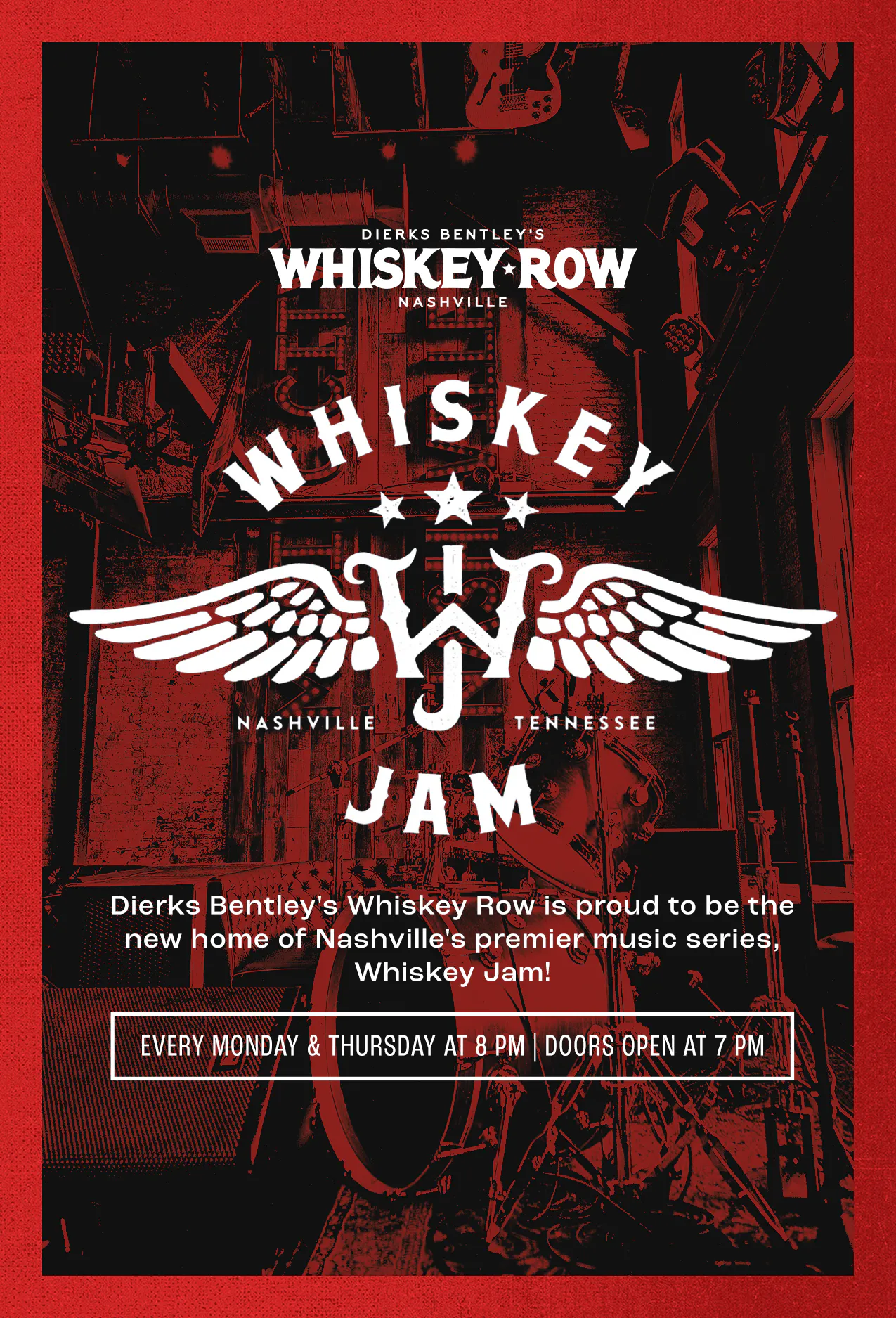 Whiskey Jam @ Whiskey Row Nashville