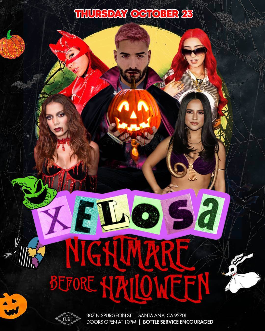 XELOSA NIGHTMARE BEFORE HALLOWEEN PARTY @ YOSTTHEATER