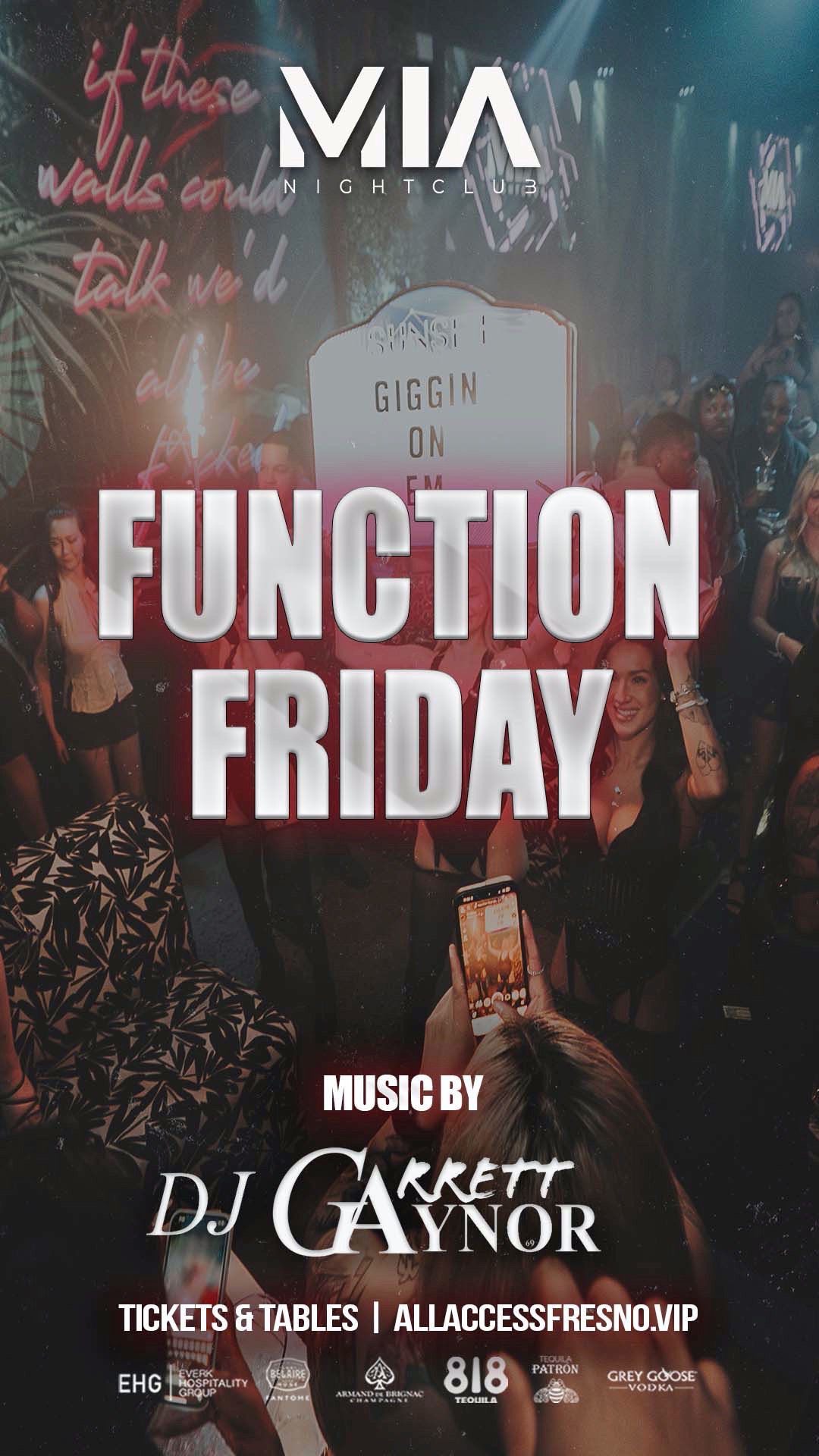MIA FUNCTION FRIDAY 