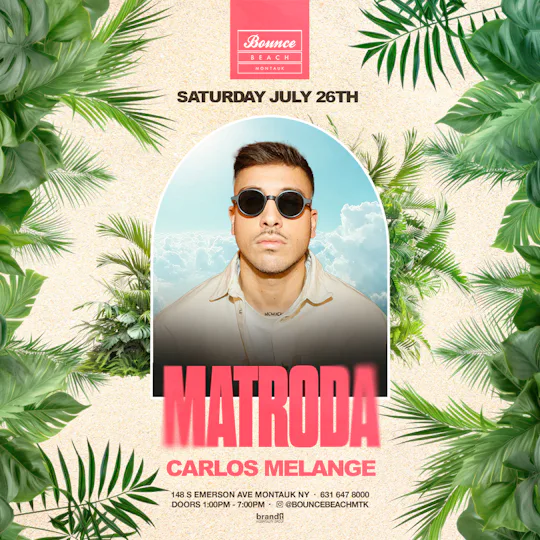Saturday Daylife w/ Matroda