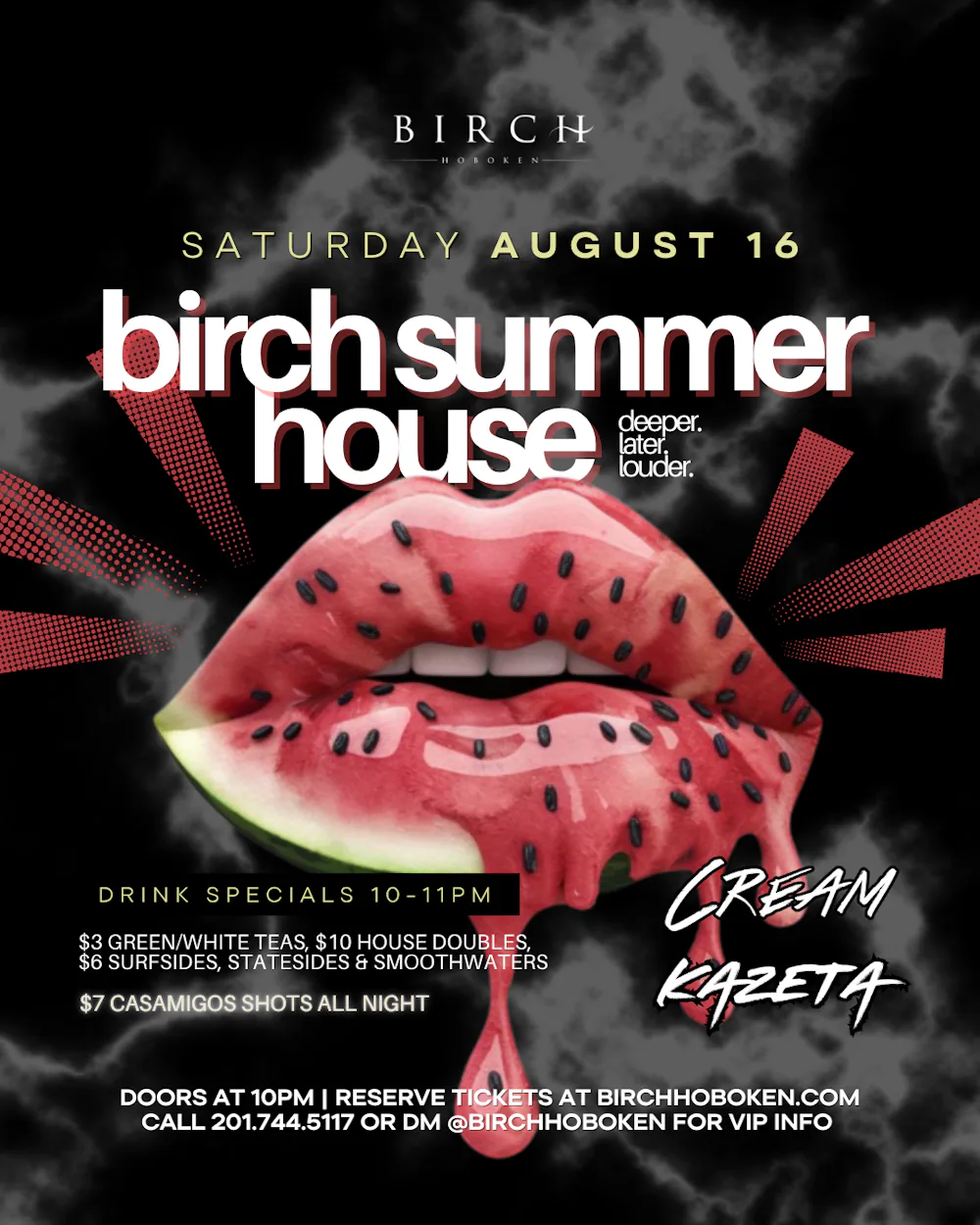 8/16 BIRCH SUMMER HOUSE