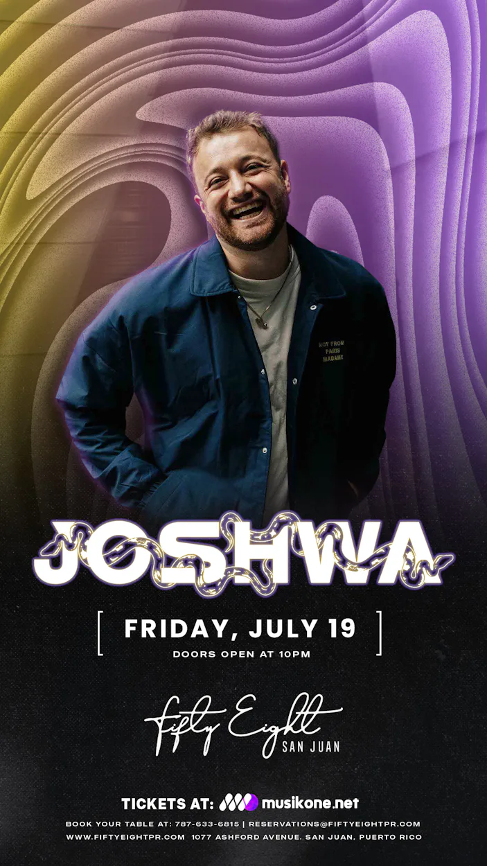 FRIDAY 07/19 | JOSHWA (No Bad Fridays - LONDON)