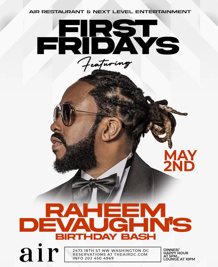RAHEEM DEVAUGHN | FRIDAYS AT AIR