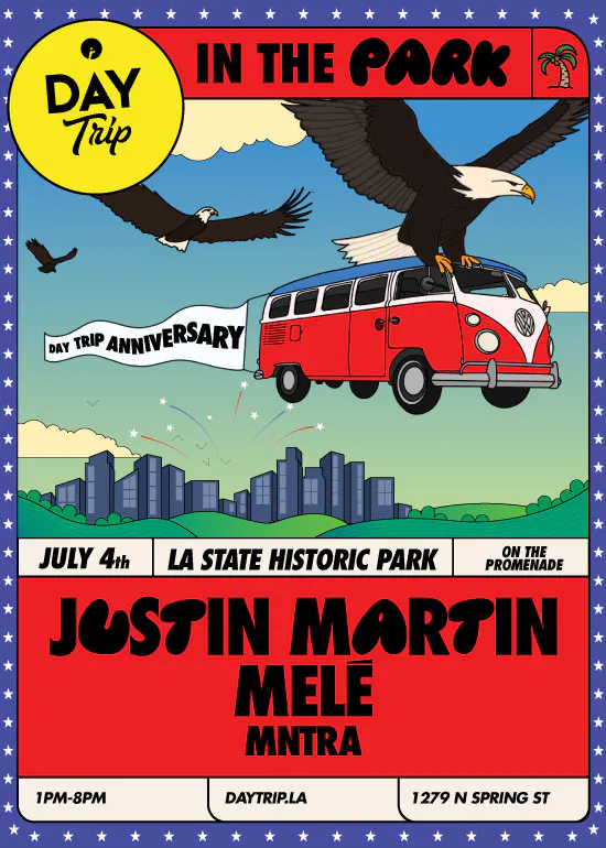 Day Trip Anniversary: Justin Martin, Mele, MNTRA