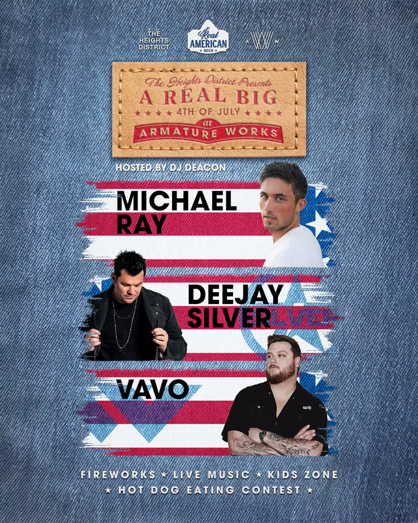 Real Big 4th of July w/ Michael Ray & Deejay Silver and VAVO