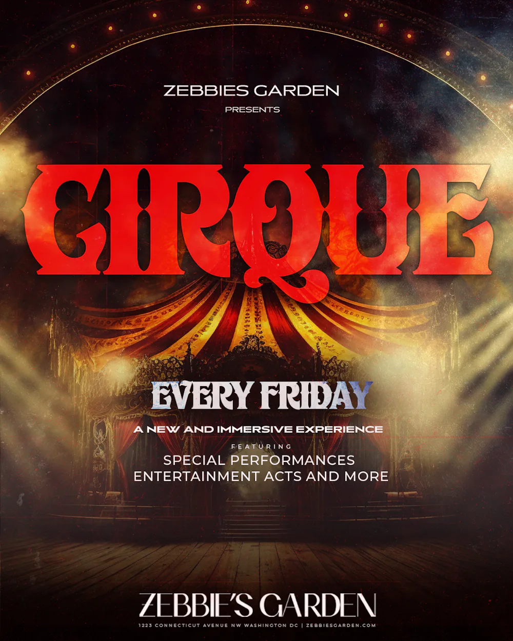 CIRQUE FRIDAYS