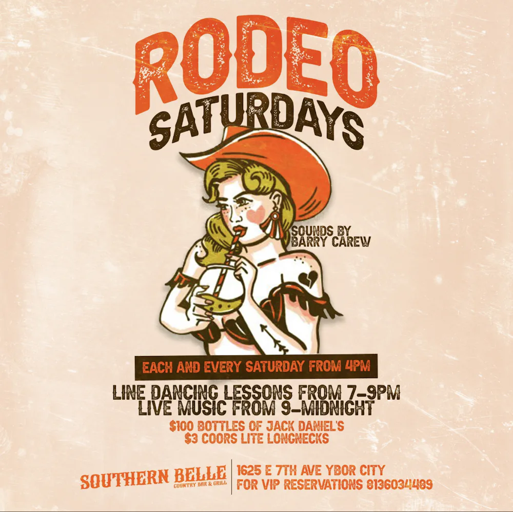 Rodeo Saturdays - 5pm -2:30am