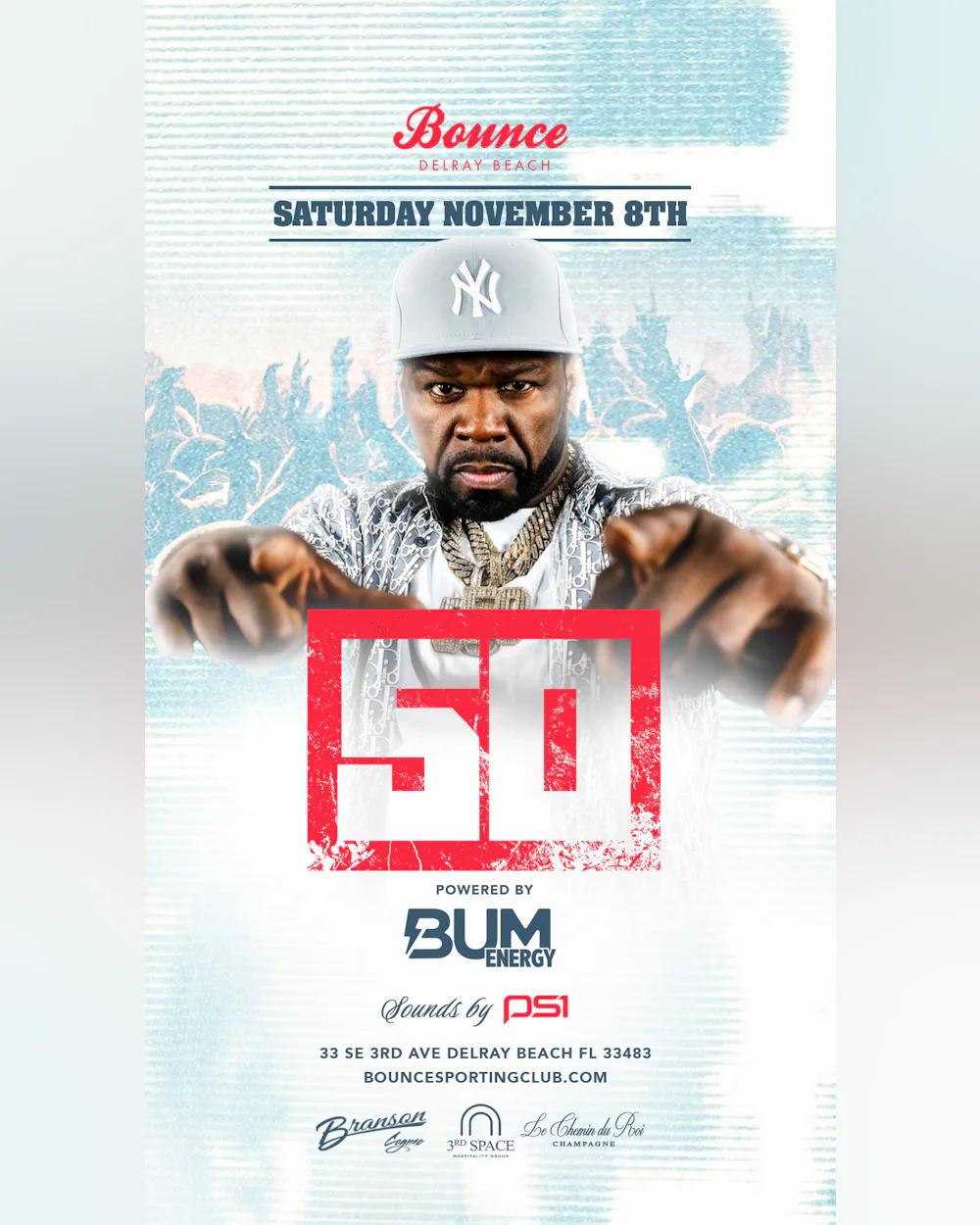 50 Cent Hosts Bounce Delray Saturdays