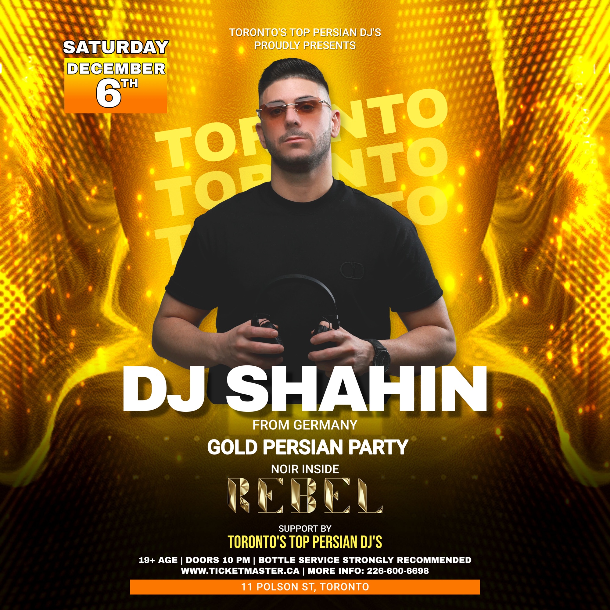 DJ SHAHIN (Gold Persian Party)