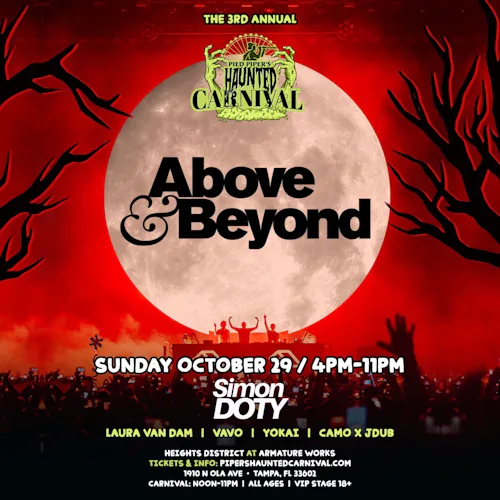 Haunted Carnival Sunday w/ Above & Beyond