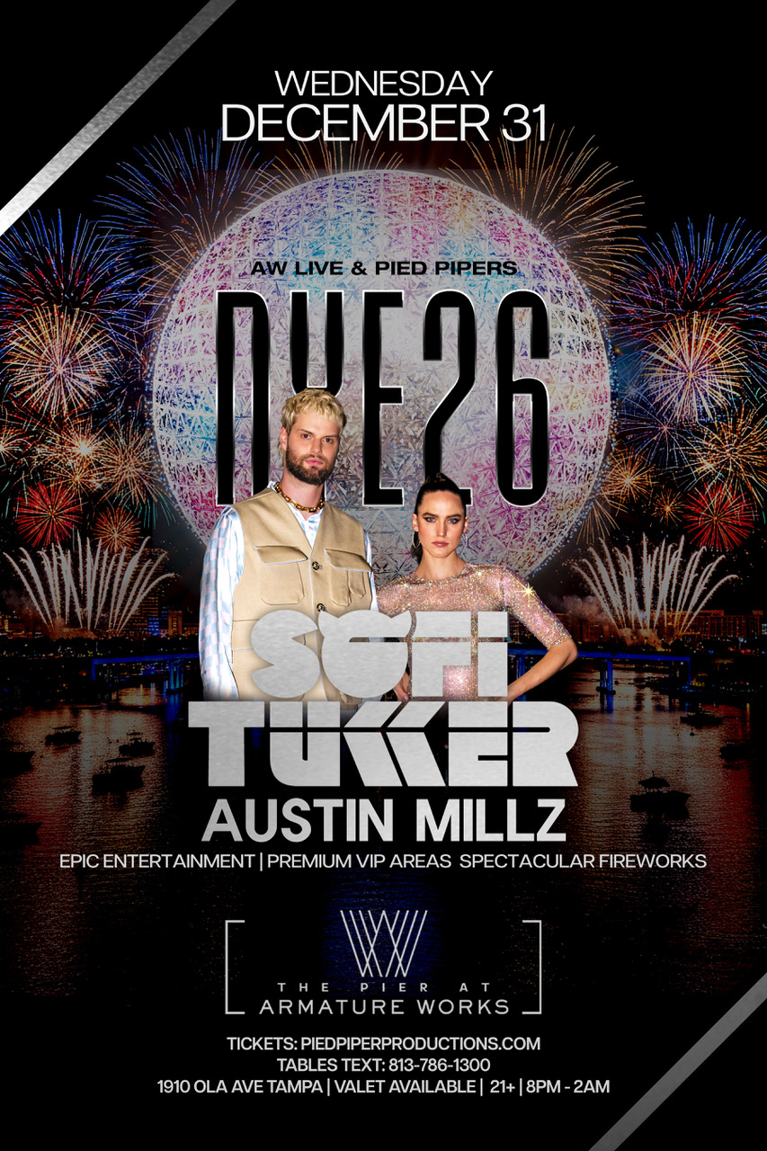 NYE 2026 w/ SOFI TUKKER | AUSTIN MILLZ | FIREWORKS