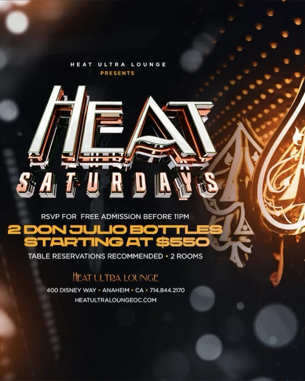 HEAT SATURDAYS | Heat Ultra Lounge