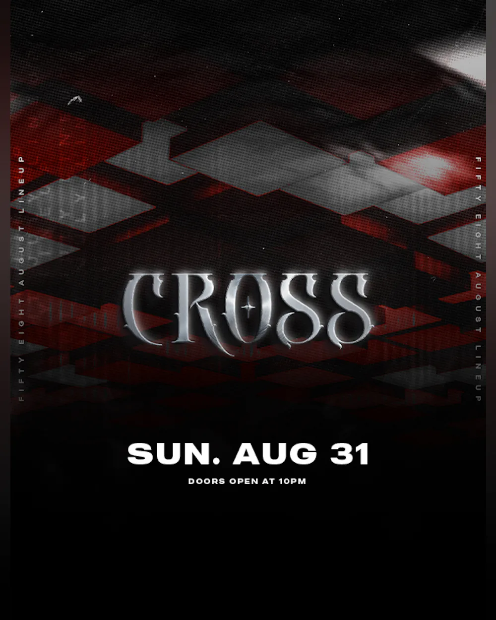 SUNDAY 08/31 | SOUNDS BY CROSS