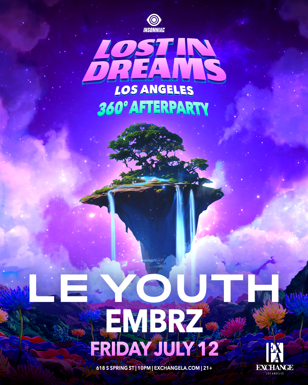 LE YOUTH W/ SPECIAL GUEST EMBRZ: 360° STAGE EXPERIENCE