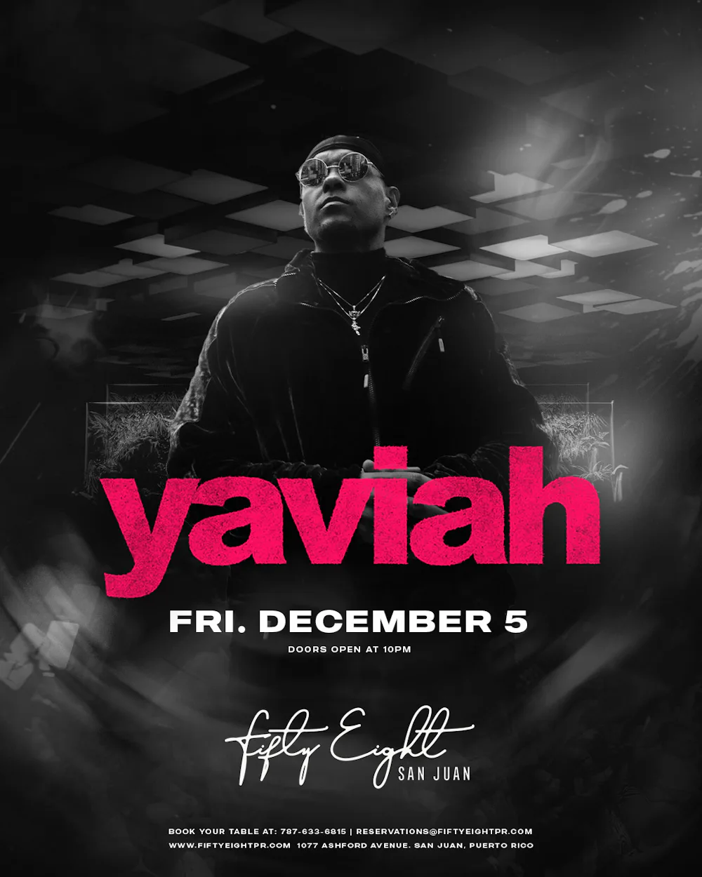 FRIDAY 12/05 | YAVIAH | SOUNDS BY FENDEL