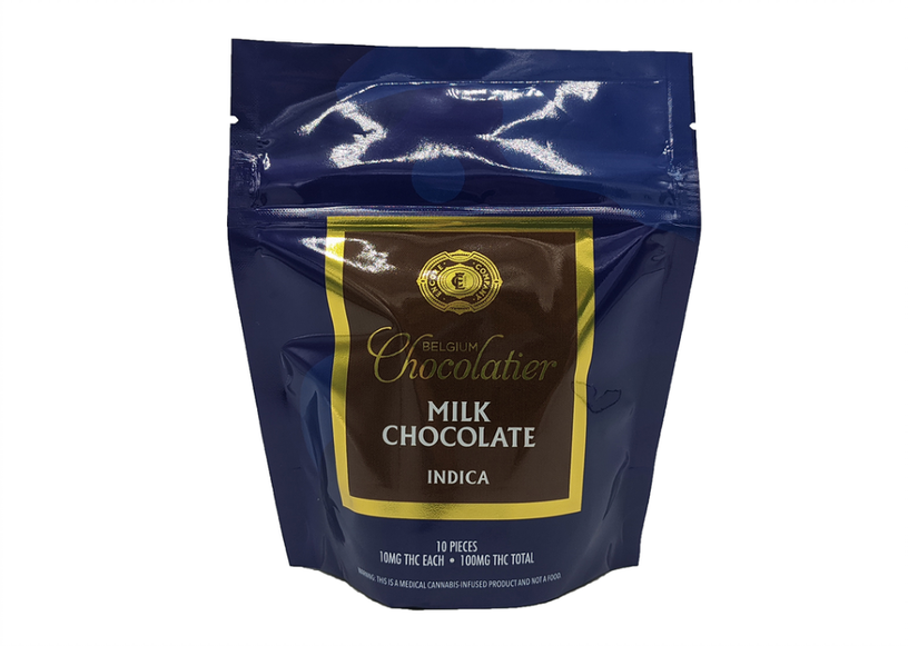 Shop Verano Indica Dark Chocolate 0.1g Edibles by Encore Edibles