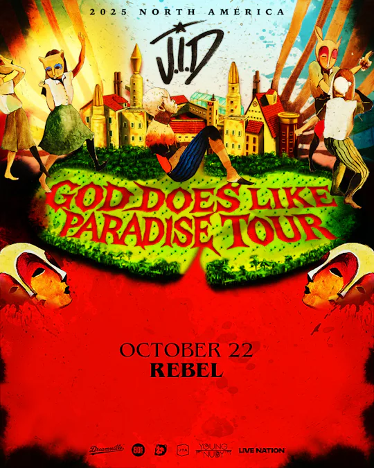 J.I.D - God Does Like Paradise Tour