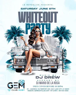 La Republica Presenta: WHITE OUT PARTY