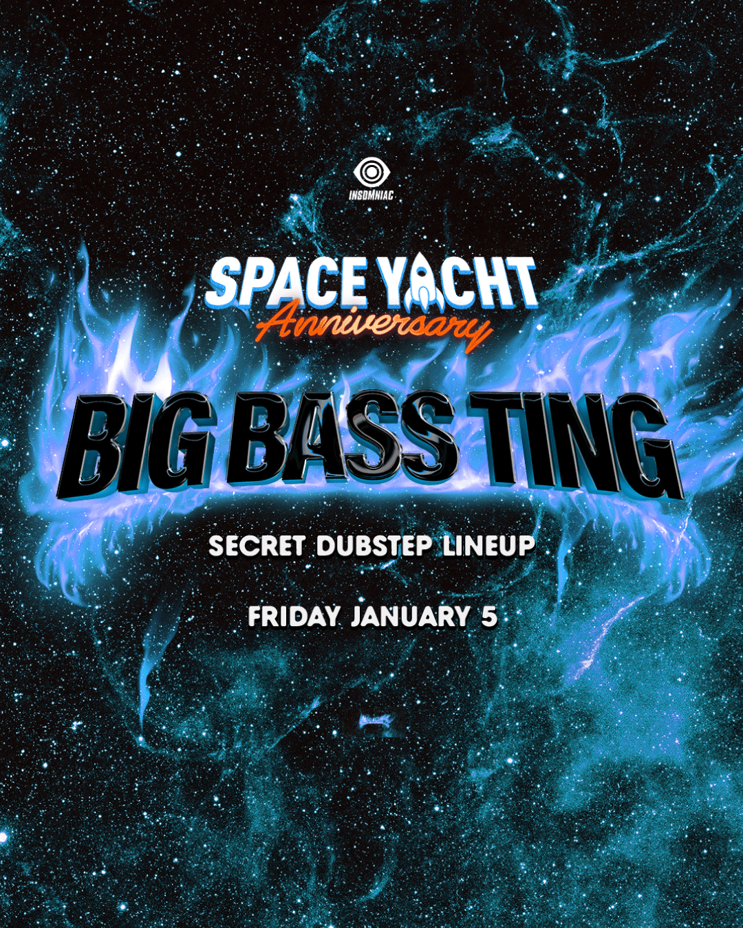 SPACE YACHT ANNIVERSARY: BIG BASS TING