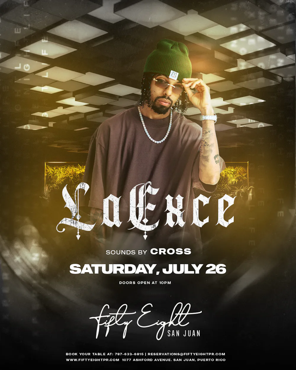 SATURDAY 07/26 | LA EXCE | SOUNDS BY CROSS