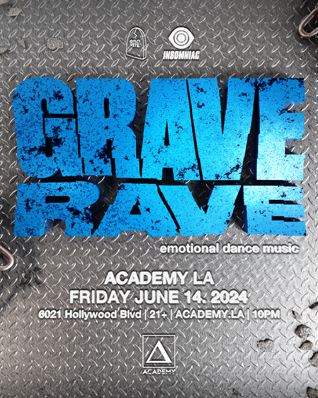 Emo Nite and Insomniac present  GRAVE RAVE