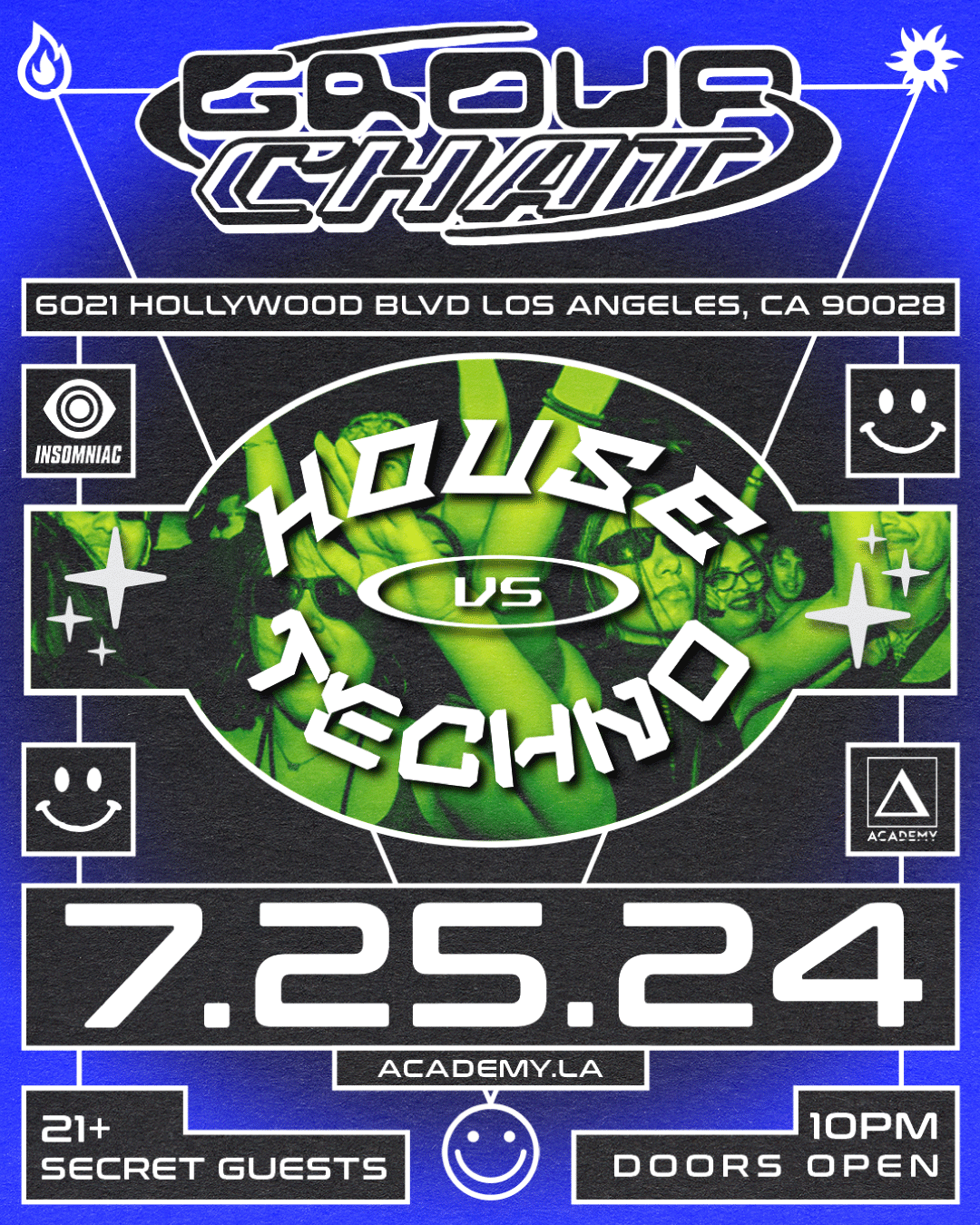 GROUP CHAT HOUSE VS TECHNO