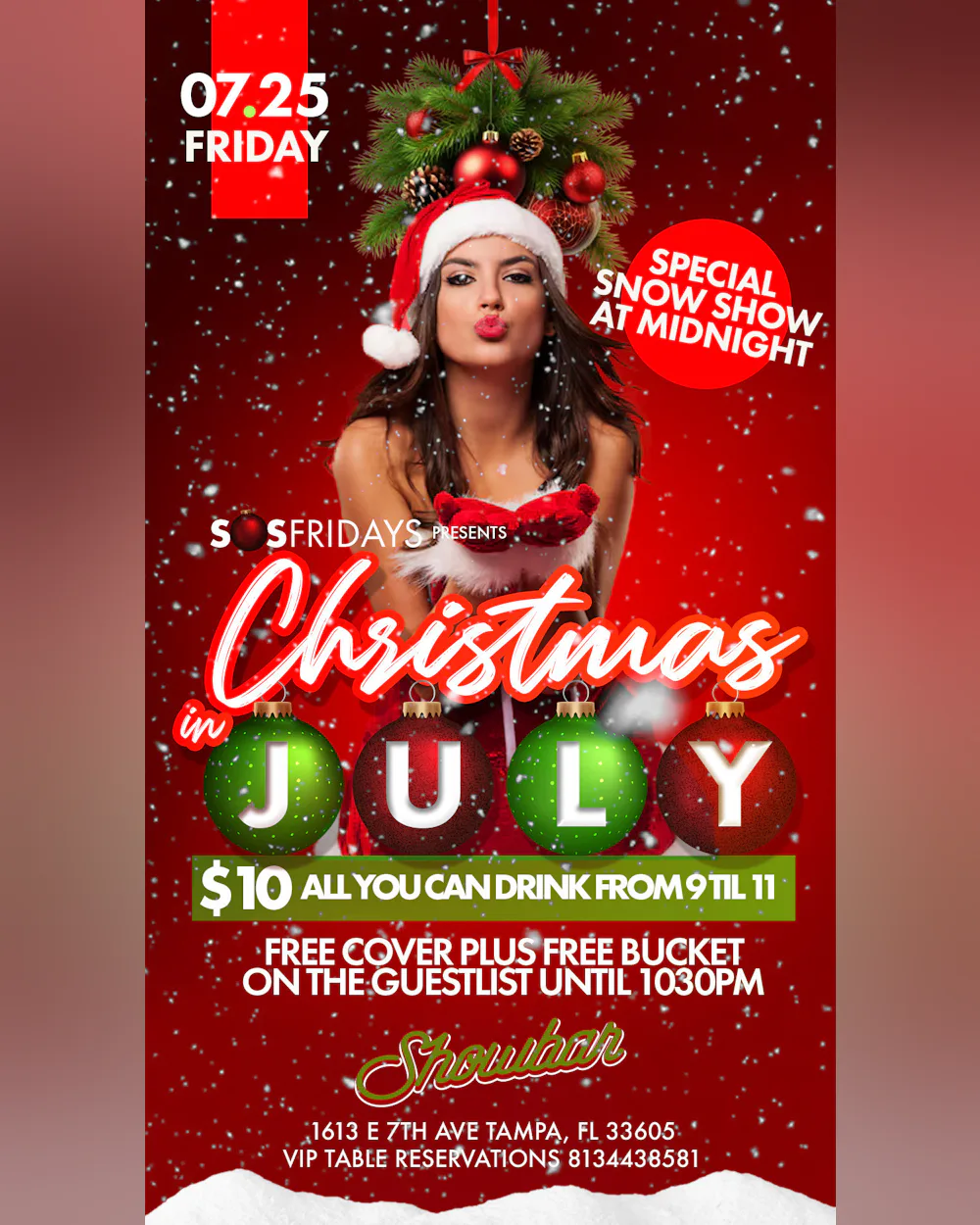 SOS Fridays: Christmas in July - 7/25/25