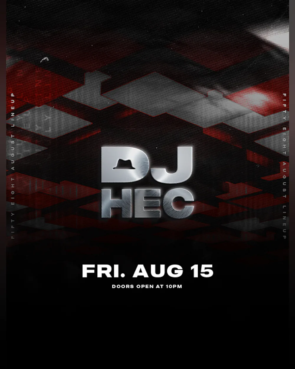 FRIDAY 08/15 | SOUNDS BY DJ HEC