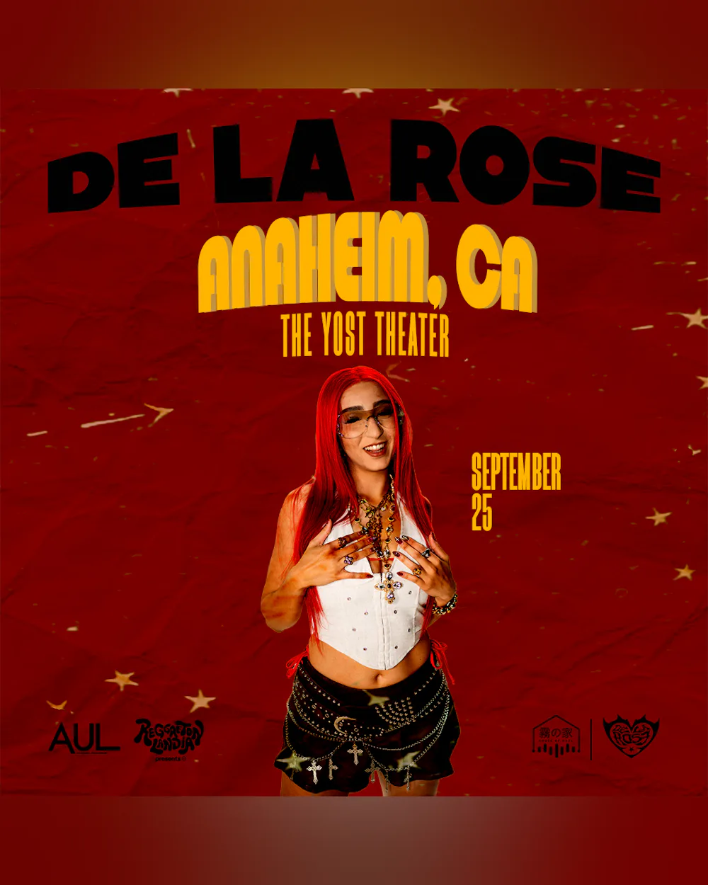 De La Rose @ The Yost Theater with Reggaetonlandia (18+)