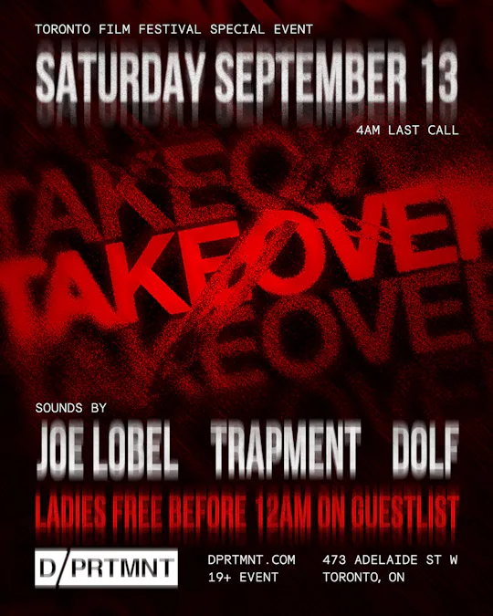 TAKEOVER SATURDAY