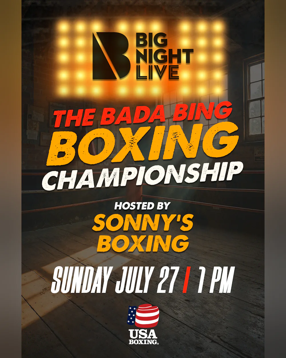 The Bada Bing Boxing Championship at Big Night Live