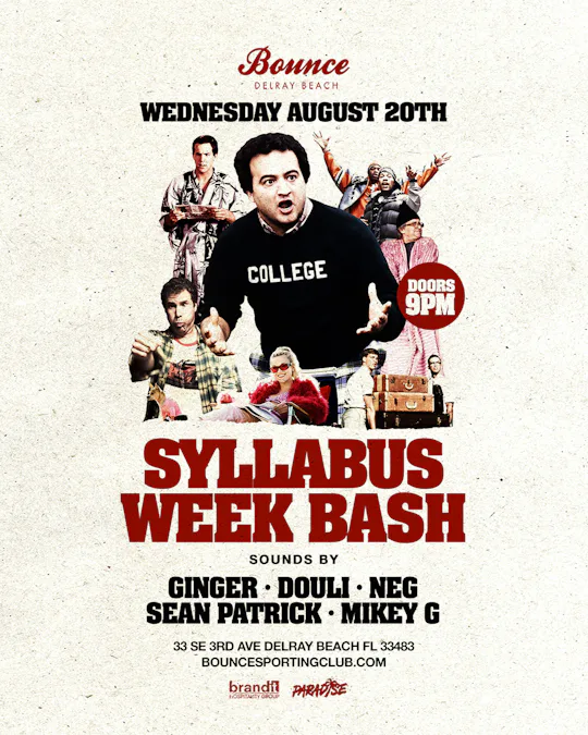 Syllabus Week Bash