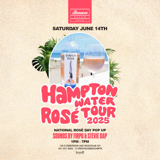 Saturday Daylife w/ Firpo and Friends: National Rosé Day with Hampton Water Rosé