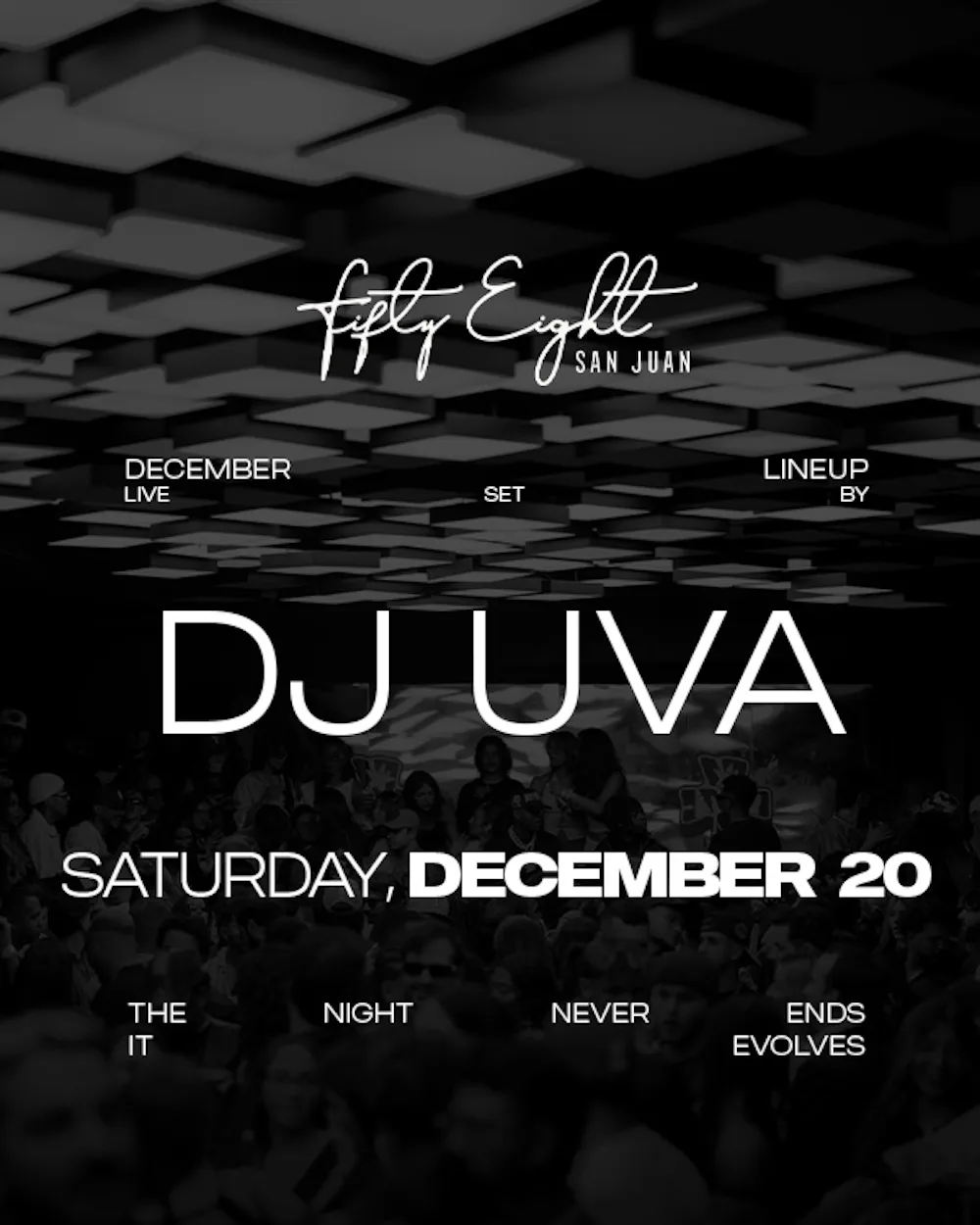 SATURDAY 12/20 | SOUNDS BY DJ UVA