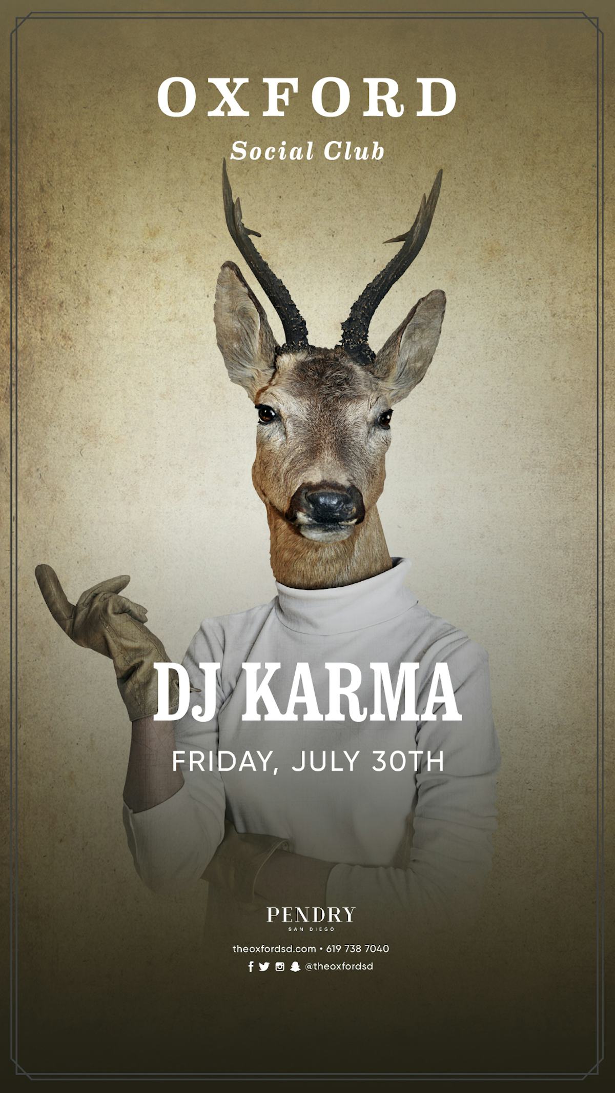 Tablelist | Buy Tickets and Tables to Oxford Social Club: DJ Karma at  Oxford Social Club
