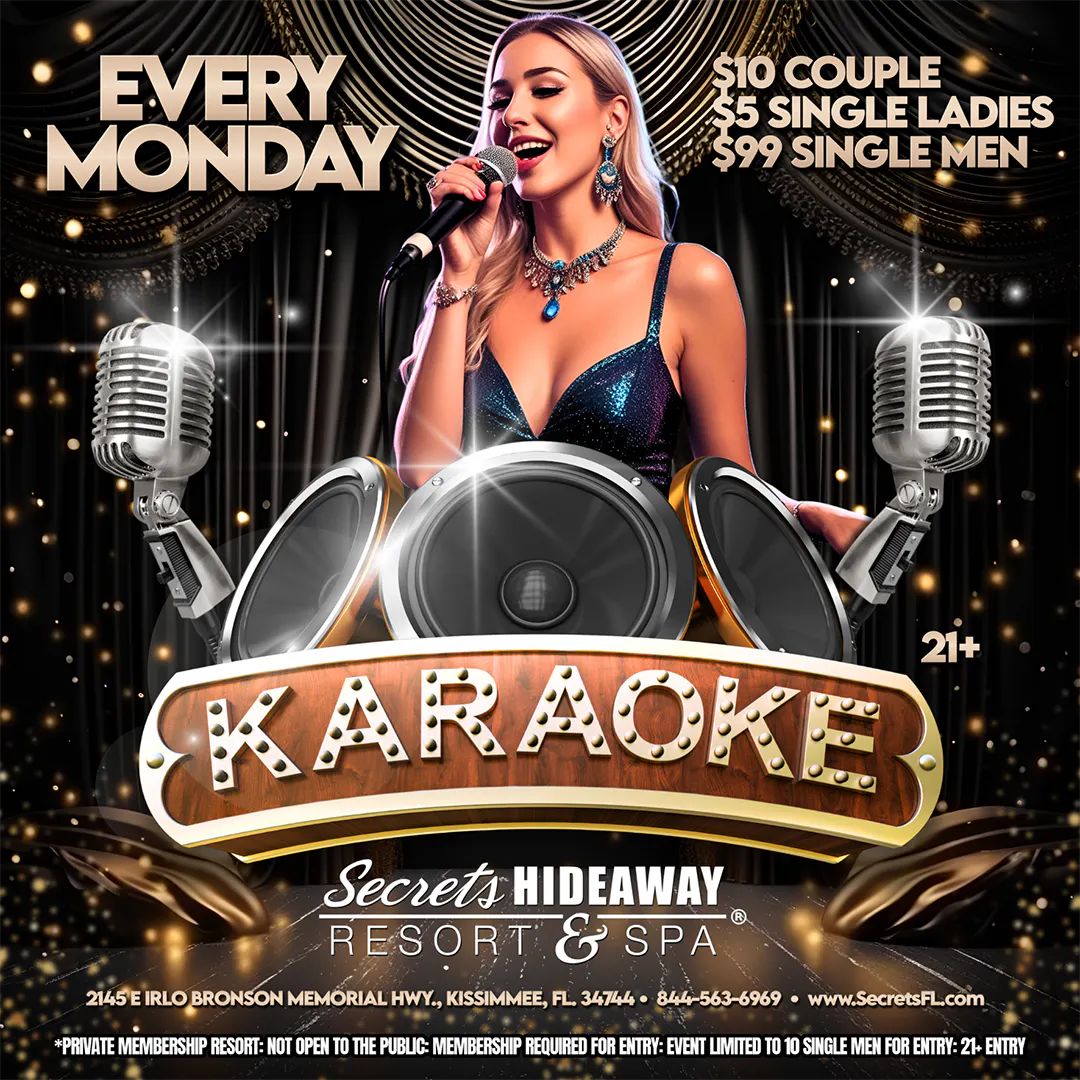 KARAOKE MONDAY - POOLSIDE