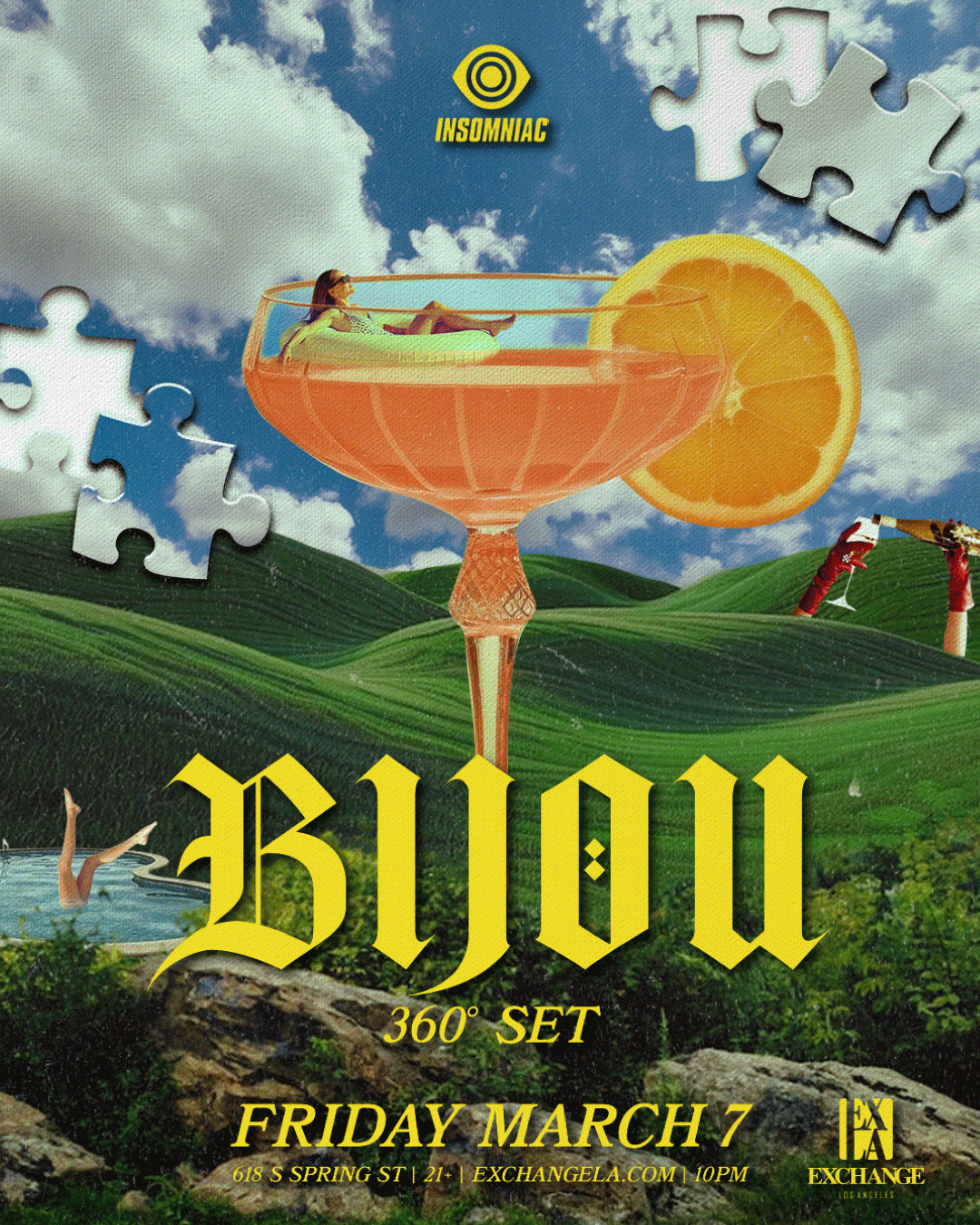 Insomniac presents BIJOU 360° SET