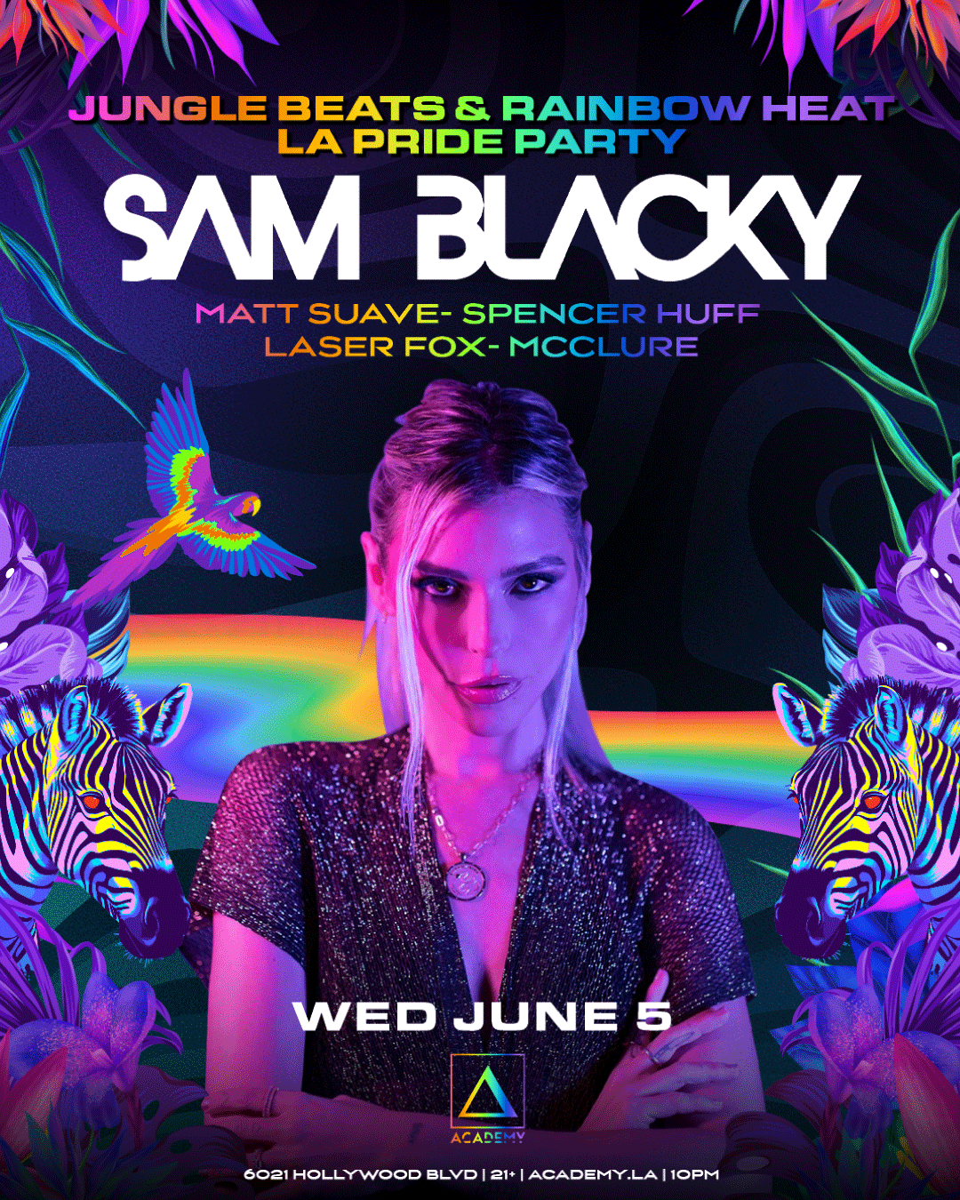 SAM BLACKY LA PRIDE KICKOFF PARTY