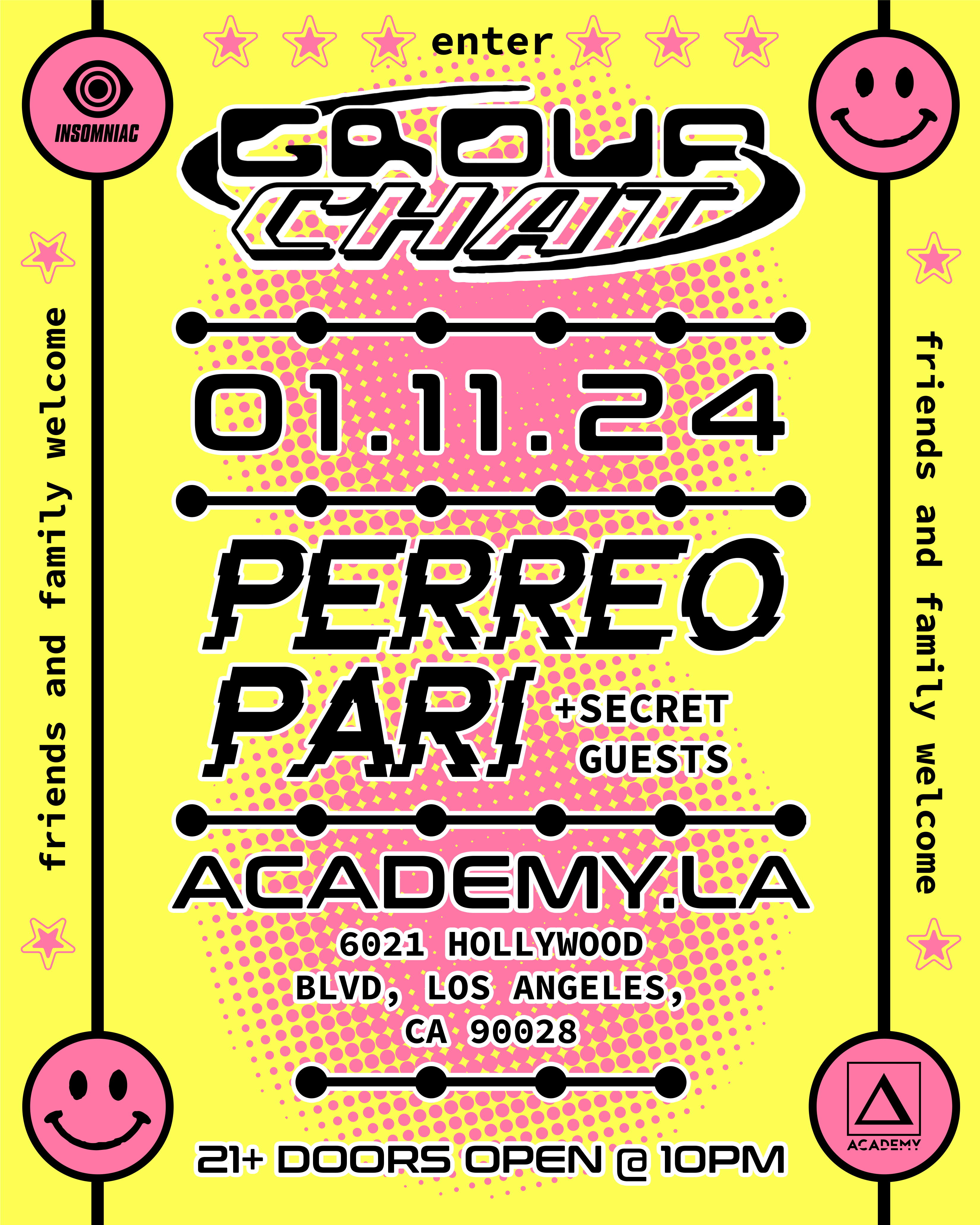 GROUP CHAT: PERREO PARI