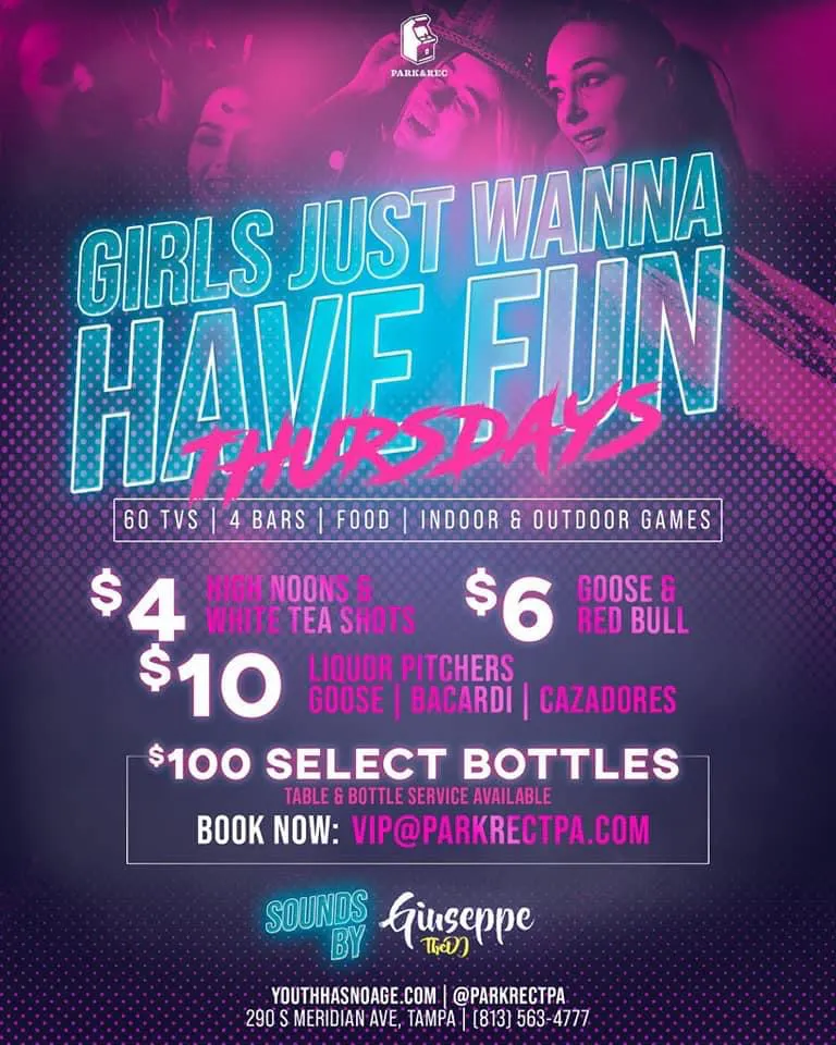 "Girls Just Wanna Have Fun" Thursday's