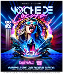 FUZION SLC Presents: NOCHE DE LOCURA
